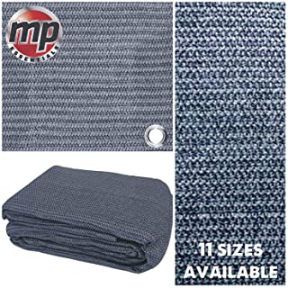 MP Essentials – Carpa de Suelo Tejida Resistente a la Intemperie y a la putrefacción- Color Azul y Gris