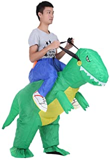 Anself - Disfraz Inflable de Dinosaurio para Fiesta-Halloween-Cospaly-Carnaval
