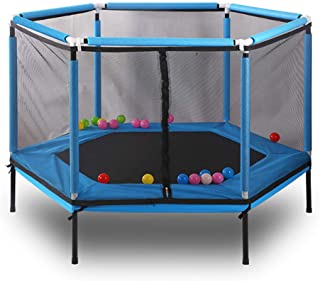 Camas elasticas para los ninos- padres e hijos Juegos interactivos de fitness Trampolin- Inicio de bebe Parque infantil- de Proteccion Ambiental de la cerca de materiales- antideslizante Mat-Azul