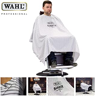 Capa de peluqueria a rayas-Wahl Barber-