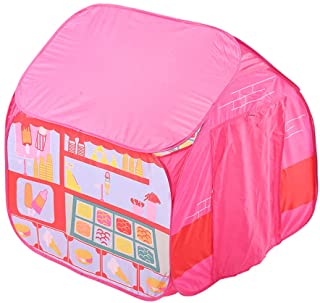 Carpa infantil Casa portatil para Jugar con Tema de Helados Rosados Pop Up Play Tent For Kids Indoor Outdoor Play
