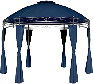 Cenador redondo- diametro de 350 cm- azul