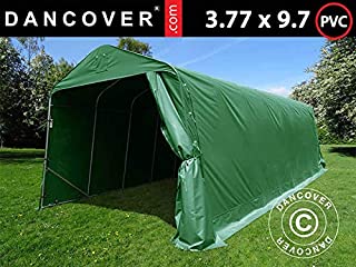 Dancover Carpa Garaje Pro 3-77x9-7x3-18m PVC- Verde