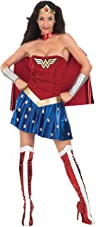 DC Comics - Disfraz de Wonder Woman para mujer- Talla S adulto (Rubie'.s 888439-S)