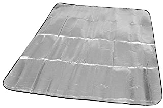 FS Estera para acampar al aire libre- aumento de papel de aluminio ampliado Carpa de playa Estera de playa impermeable y facil de limpiar- de multiples tamanos (Tamano : 200 × 200cm)