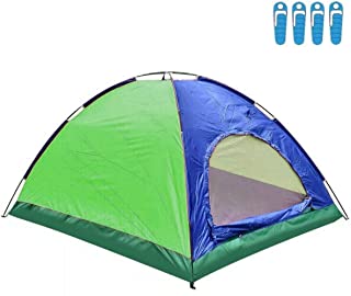 HYU Tienda de Campana para 4 Personas Impermeable Acampar Camping Carpa Tipo IGLU