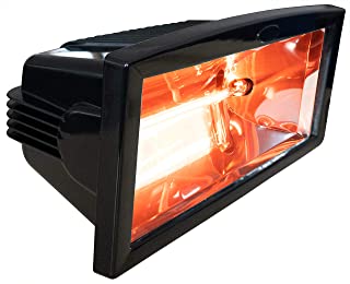 InfraredMagicSun - Estufa calentadora por infrarrojos (para terrazas)- color negro