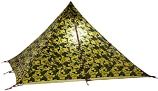 JFZCBXD El Aceite de Silicona Piramide Persona 1-2 es Ultra Carpa de luz Que acampa Portable Refugio Tiendas de campana Sun Impermeable para Deportes al Aire Libre Montanismo Viajes Rainfly