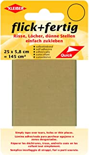 Kleiber 430-72  Cinta de reparacion de nailon- autoadhesiva- de Flick Plus Fertig- 145 cm² 72 Beige