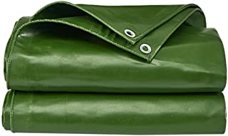 Lona Impermeable Verde con Callos- Camping Y Forro Interior De Carpa De Grosor 0.55 Mm- 550 G - M2- 8 Tallas (Tamano : 4MX3M)