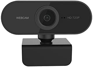 LYXMY Completa HD Webcam 1080P- Auto Focusing Camara Web con Microfono CMOS 5 Millones Pixels por PC Portatiles Escritorio- 30 Fps Marco Clasificacion- Ajustable - Negro- Gratis Talla