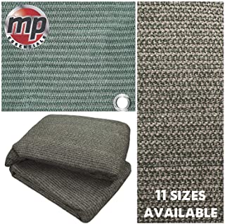 MP Essentials – Carpa de Suelo Tejida Resistente a la Intemperie y a la putrefaccion- Color Verde y Gris