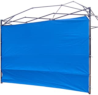 NINAT Lado Parasol Pared de Tela Impermeable para 3M Gazebo Canopy (Gazebo no Incluido)- Azul