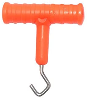 periwinkLuQ - Gancho para pesca de carpas- tipo T- accesorio para terminal de aparejos- color naranja- naranja