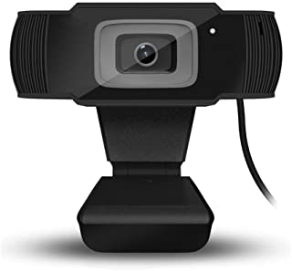 PovKeever HD Webcam- Camara USB Digital Full HD 1080P Camara Web de 5 megapixeles Auto Focusing Webcam para PC Ordenador Portatil