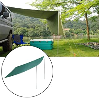 Velas de Sombra Parasol Coche Tienda acampar al aire libre azotea carpa plegable coche Anti-ULTRAVIOLETA del pabellon impermeable al aire libre El bloqueo UV ( Color : Blue - Size : 2.8×1.8m )